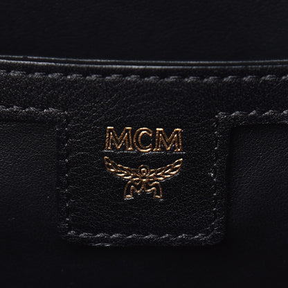 MCM Visetos Studded Medium Stark M Backpack Red 8 of 10