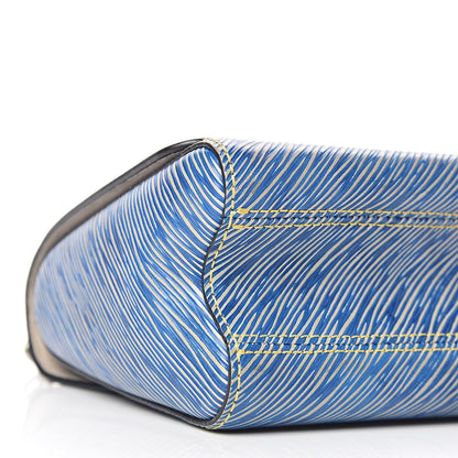 Louis Vuitton Epi Twist Shoulder Bag MM Denim Light 5 of 11
