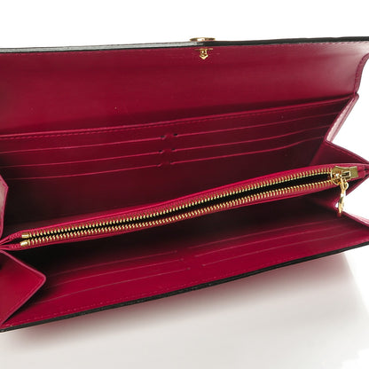 Louis Vuitton Vernis Sarah Wallet NM Rose Indien 5 of 7