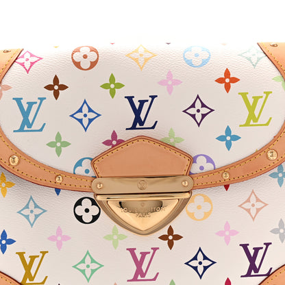 Louis Vuitton Monogram Multicolor Beverly MM White 7 of 10