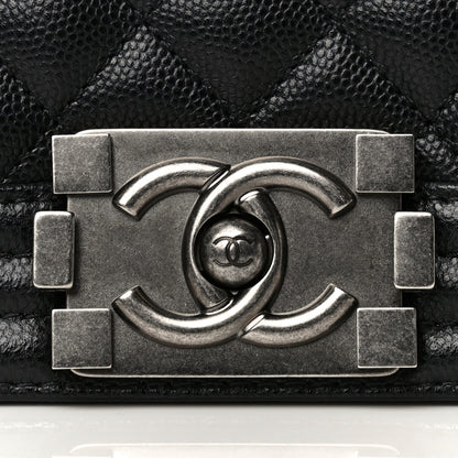 Chanel Caviar Quilted Small Boy Flap Black 15 of 15