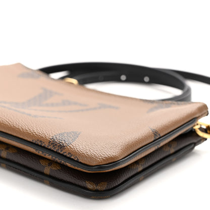 Louis Vuitton Reverse Monogram Giant Double Zip Pochette 10 of 10