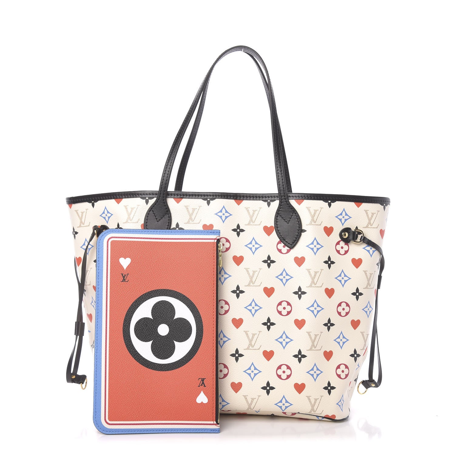 Louis Vuitton Game On Neverfull MM White 1 of 12