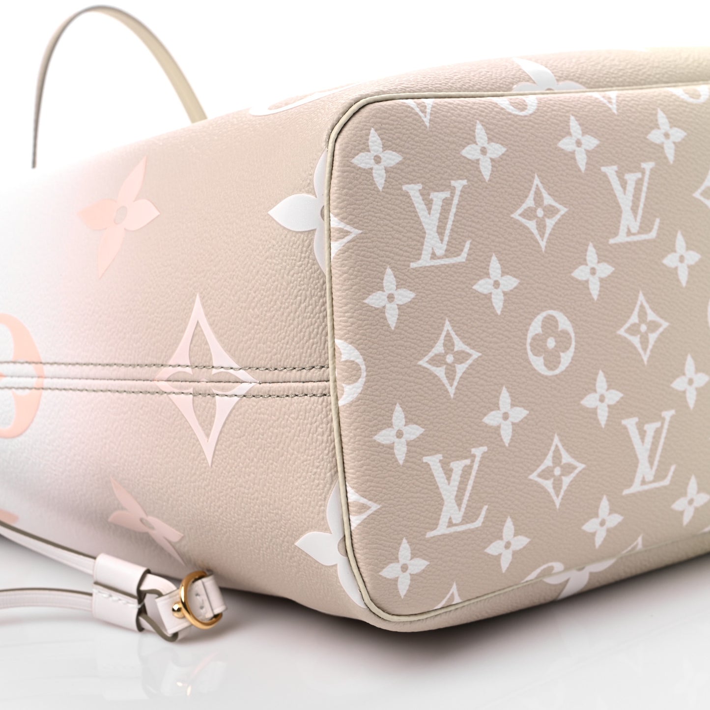 Monogram Giant Spring In The City Neverfull MM Sunset Kaki