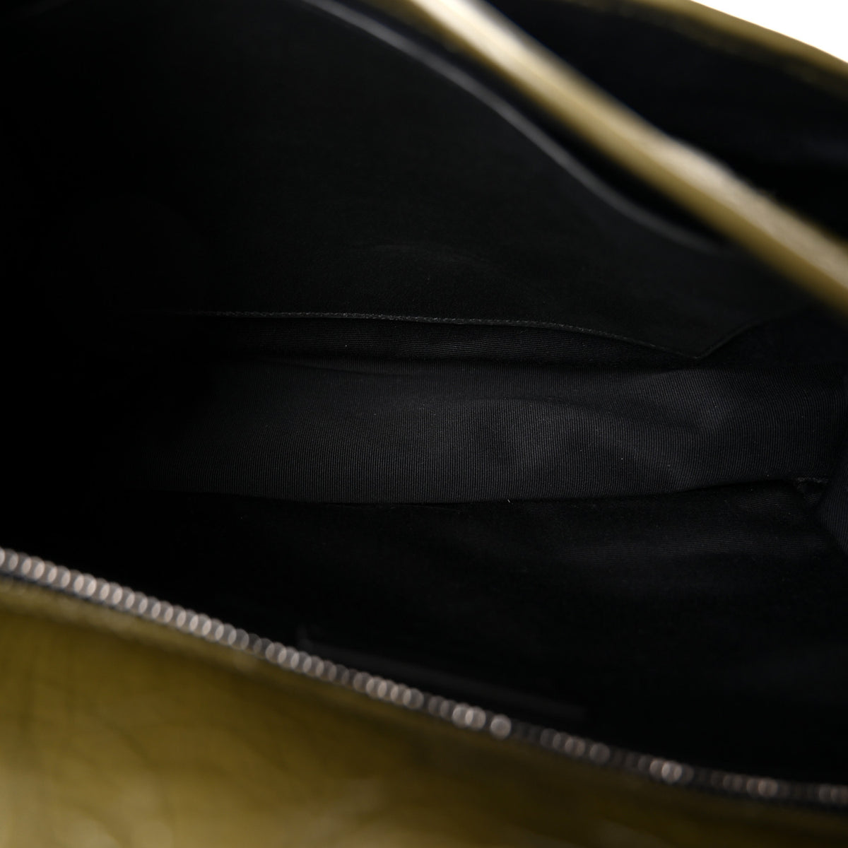 Saint Laurent Crinkled Lambskin Matelasse Monogram Medium Niki Chain Satchel Military Olive 5 of 10