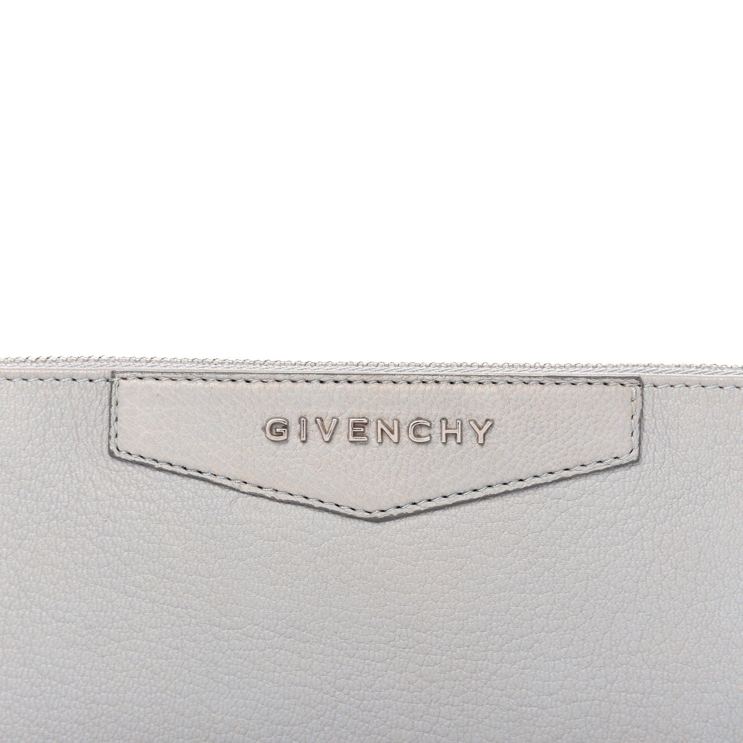 Givenchy Sugar Goatskin Medium Antigona Pouch Pearl Grey 8 of 11