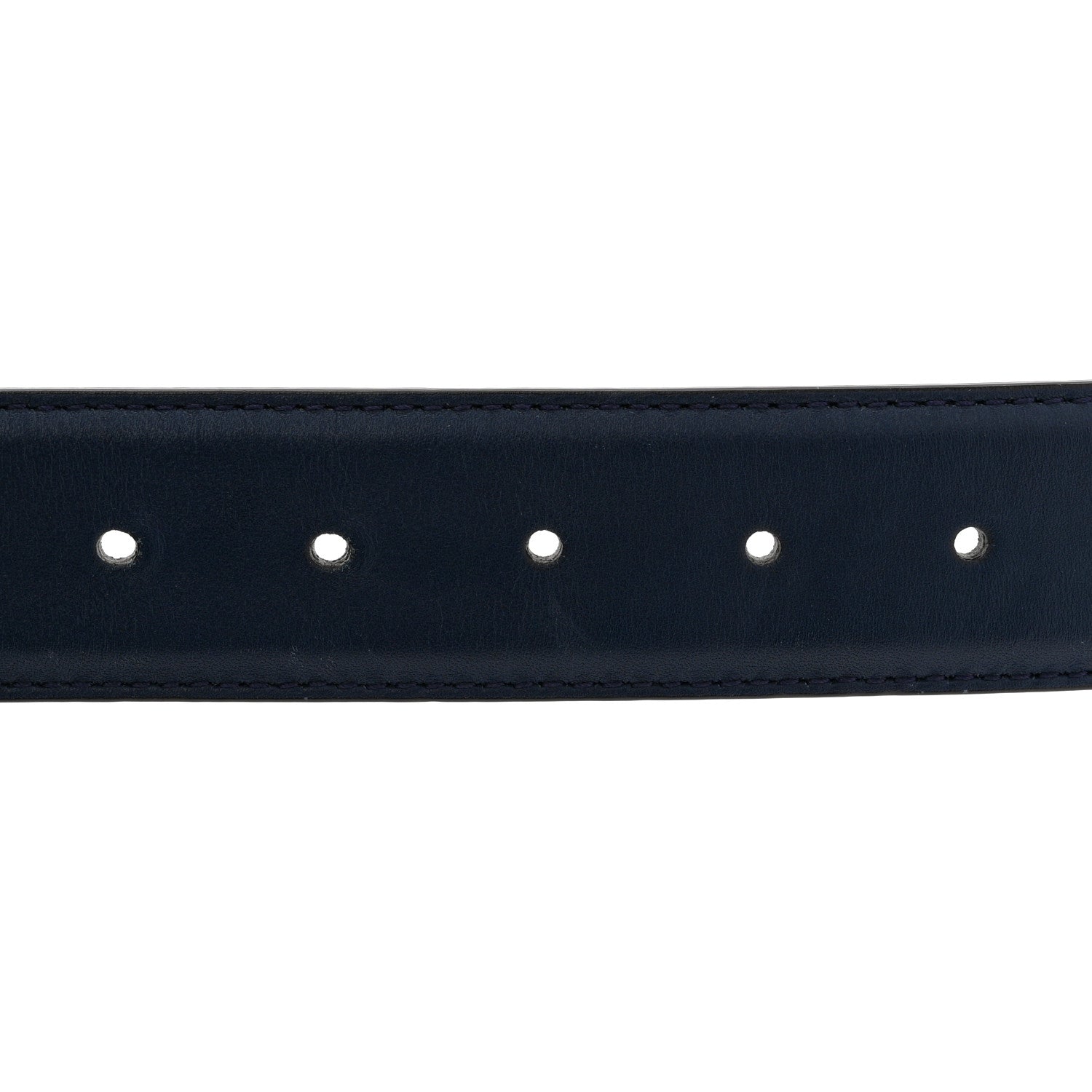 Gucci Moon Calfskin Interlocking G 37mm Belt 85 34 Cobalt Blue 3 of 6