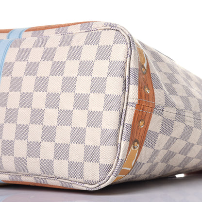 Louis Vuitton Damier Azur Summer Trunks Miami Neo Neverfull MM 8 of 9