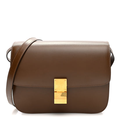 Celine Box Calfskin Medium Classic Box Flap Bag Camel 1 of 9