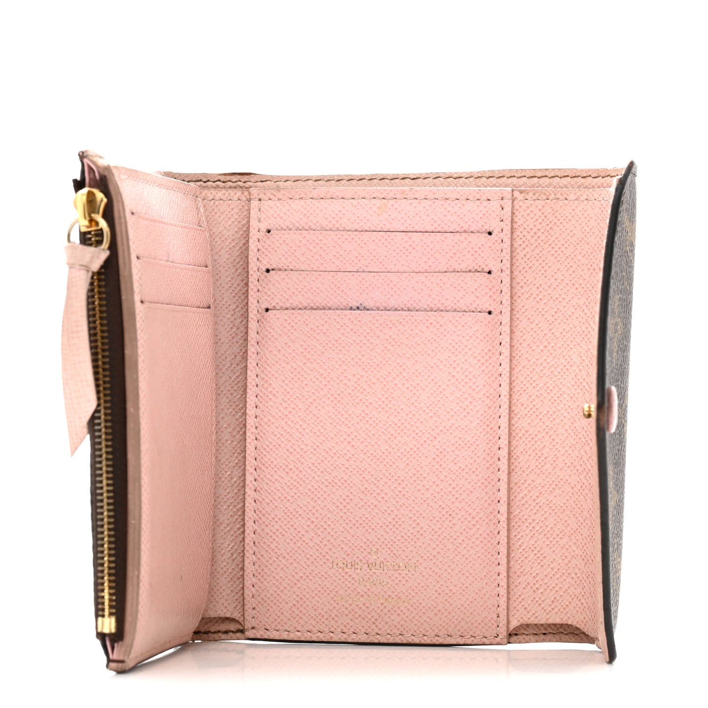 Monogram Victorine Wallet Rose Ballerine
