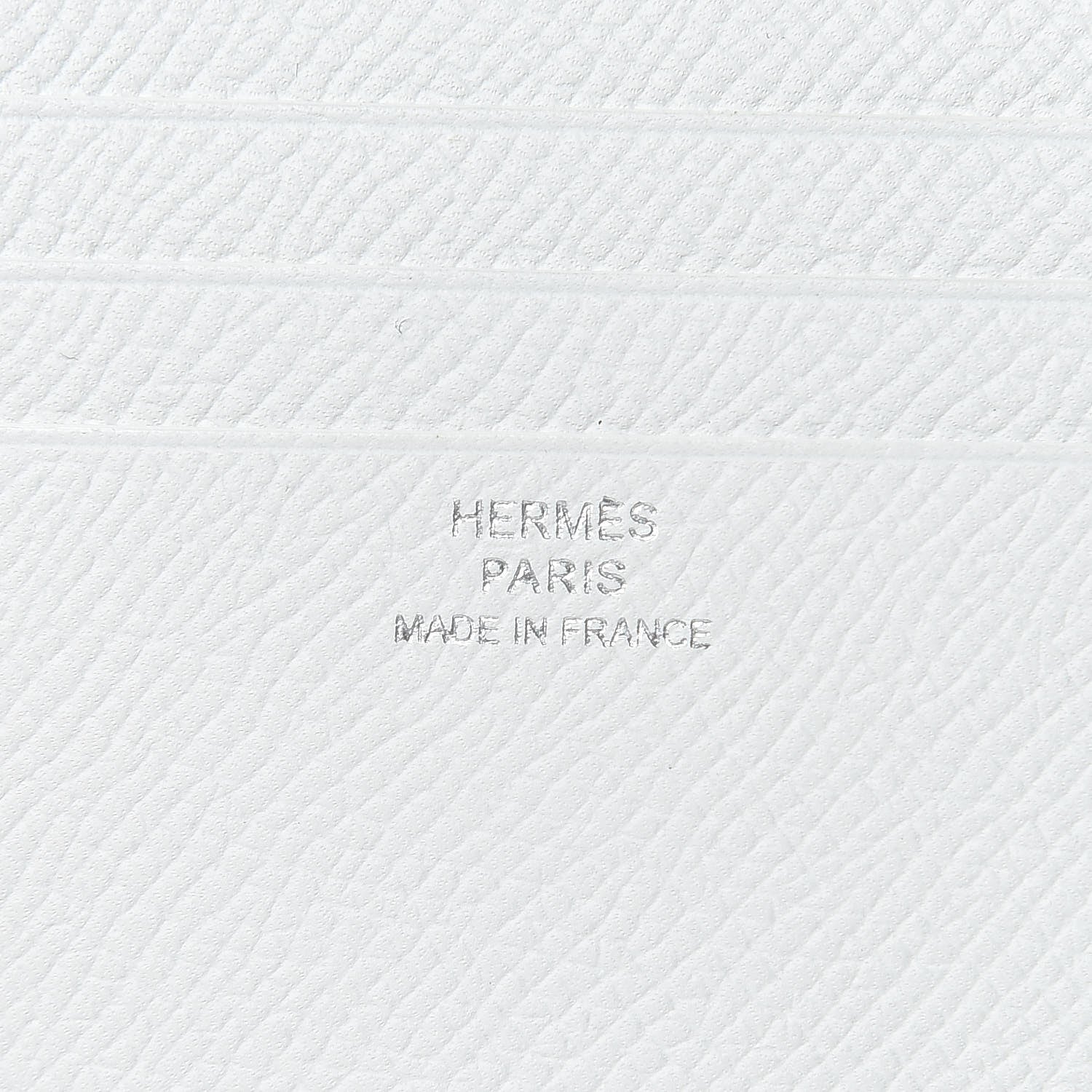 Hermes Epsom Bearn Recto Verso Wallet Blanc 6 of 9