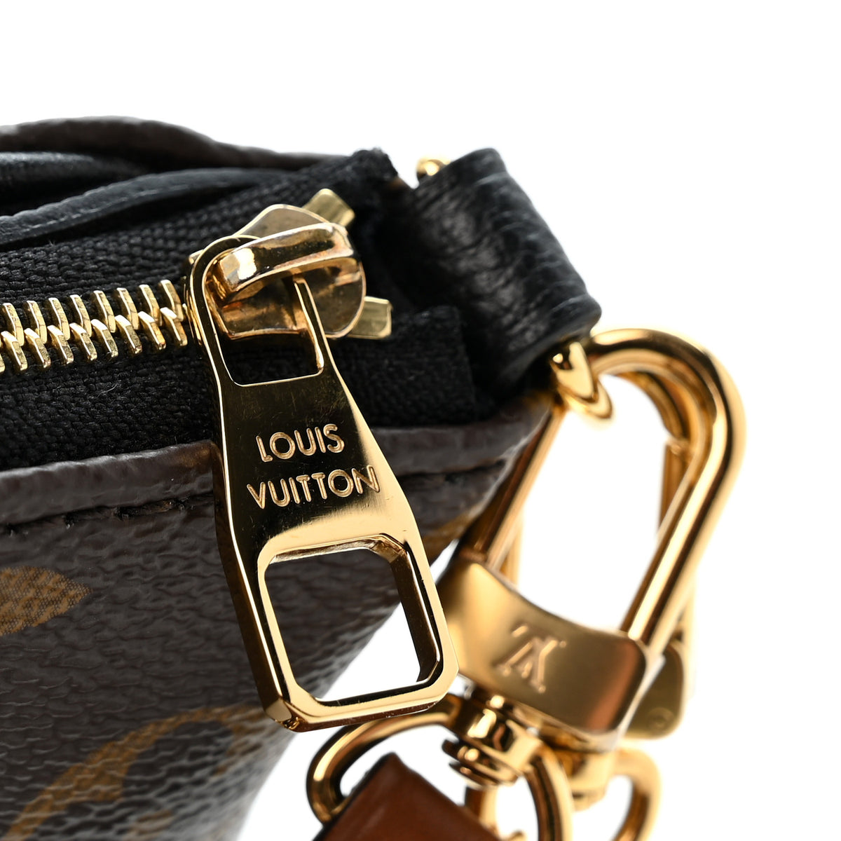 Monogram Pallas Clutch Black