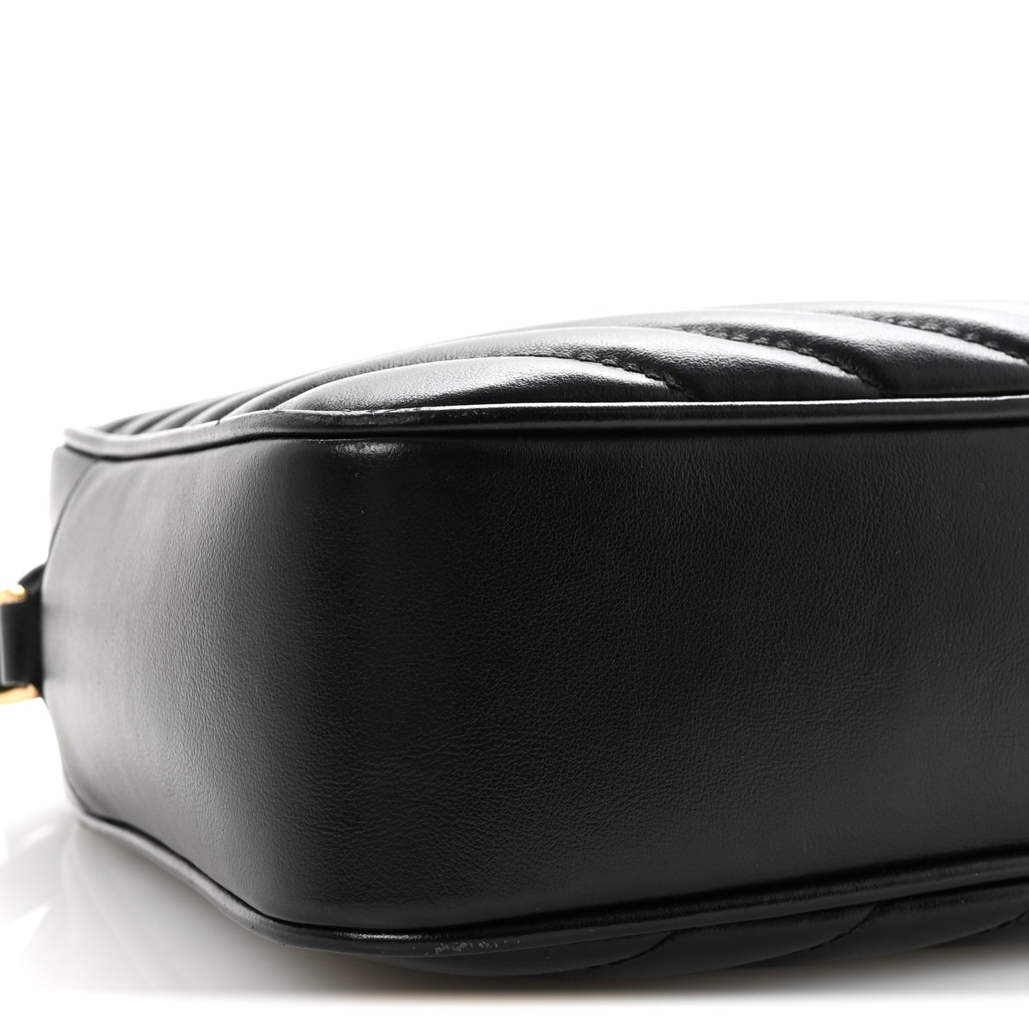 Calfskin Matelasse Monogram Lou Camera Bag Black