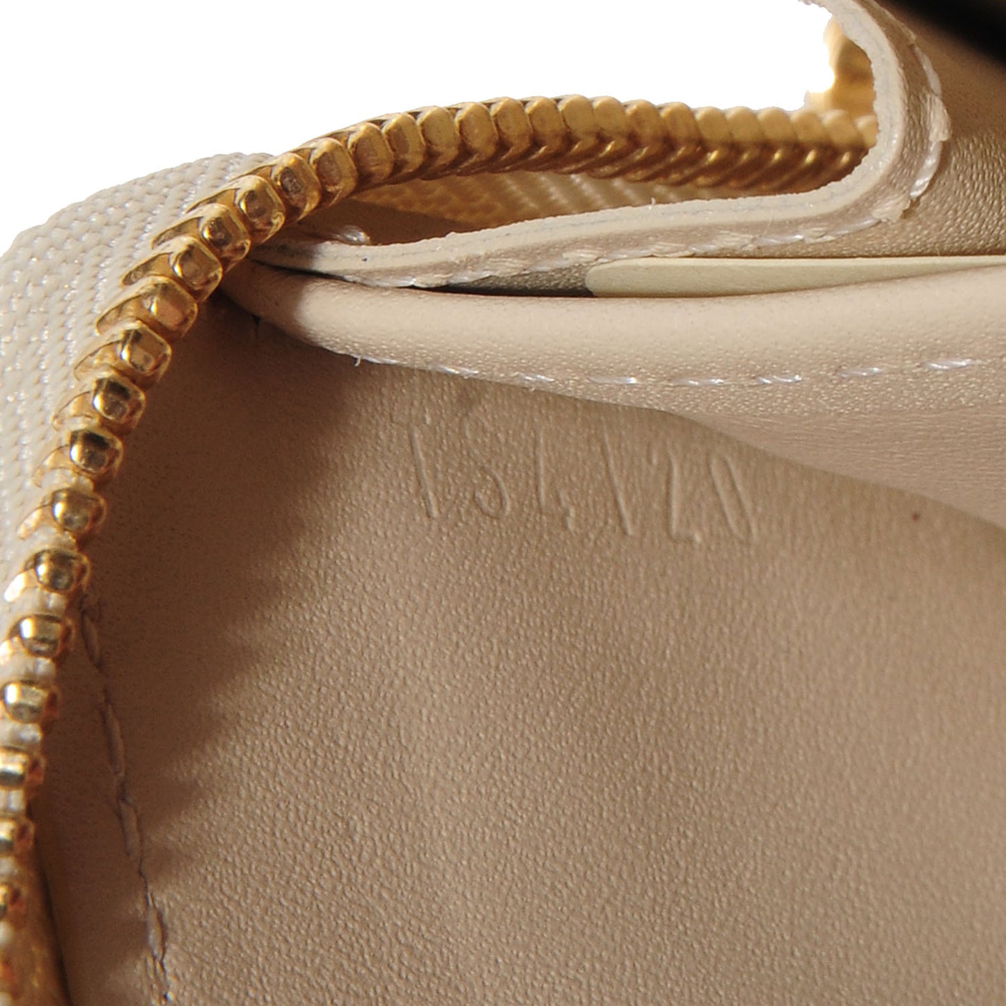 Vernis Leopard Zippy Coin Purse Blanc Corail