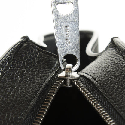 Celine Drummed Calfskin Suede Large Trapeze Black 8 of 9