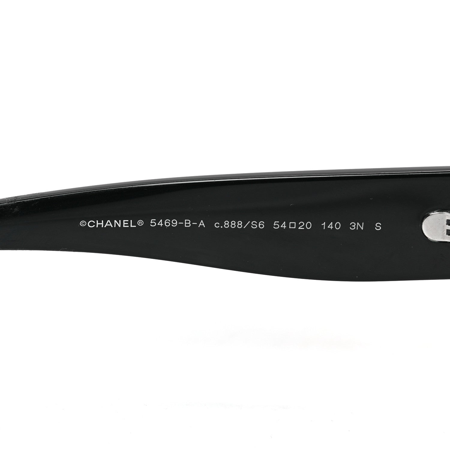 Chanel Acetate Polarized Oval CC Sunglasses 5469-B-A 5 of 7