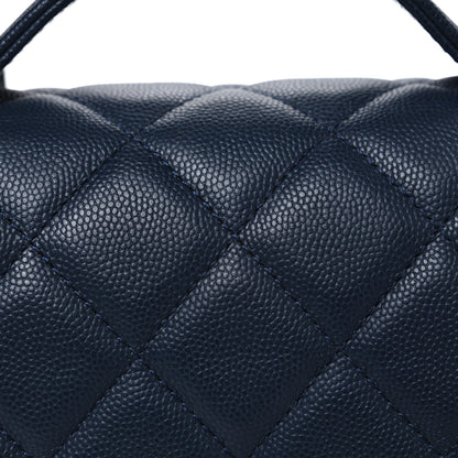 Chanel Caviar Quilted Small Business Affinity Flap Navy 8 of 10
