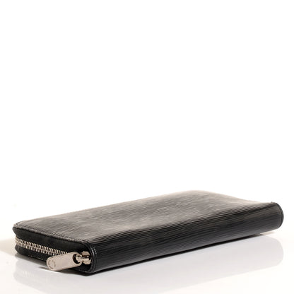 Louis Vuitton Epi Zippy Organizer Wallet Black 4 of 7