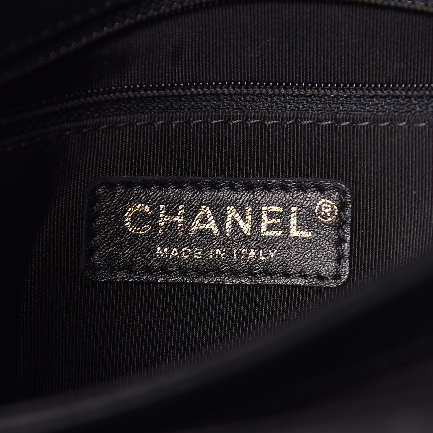 Chanel Grained Calfskin Small Chevron Chic Top Handle Flap Black 8 of 11