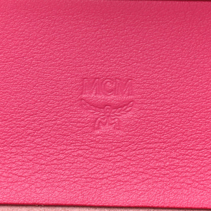 MCM Calfskin Ottomar Monogram Soft Berlin Belt Bag Pink 6 of 10