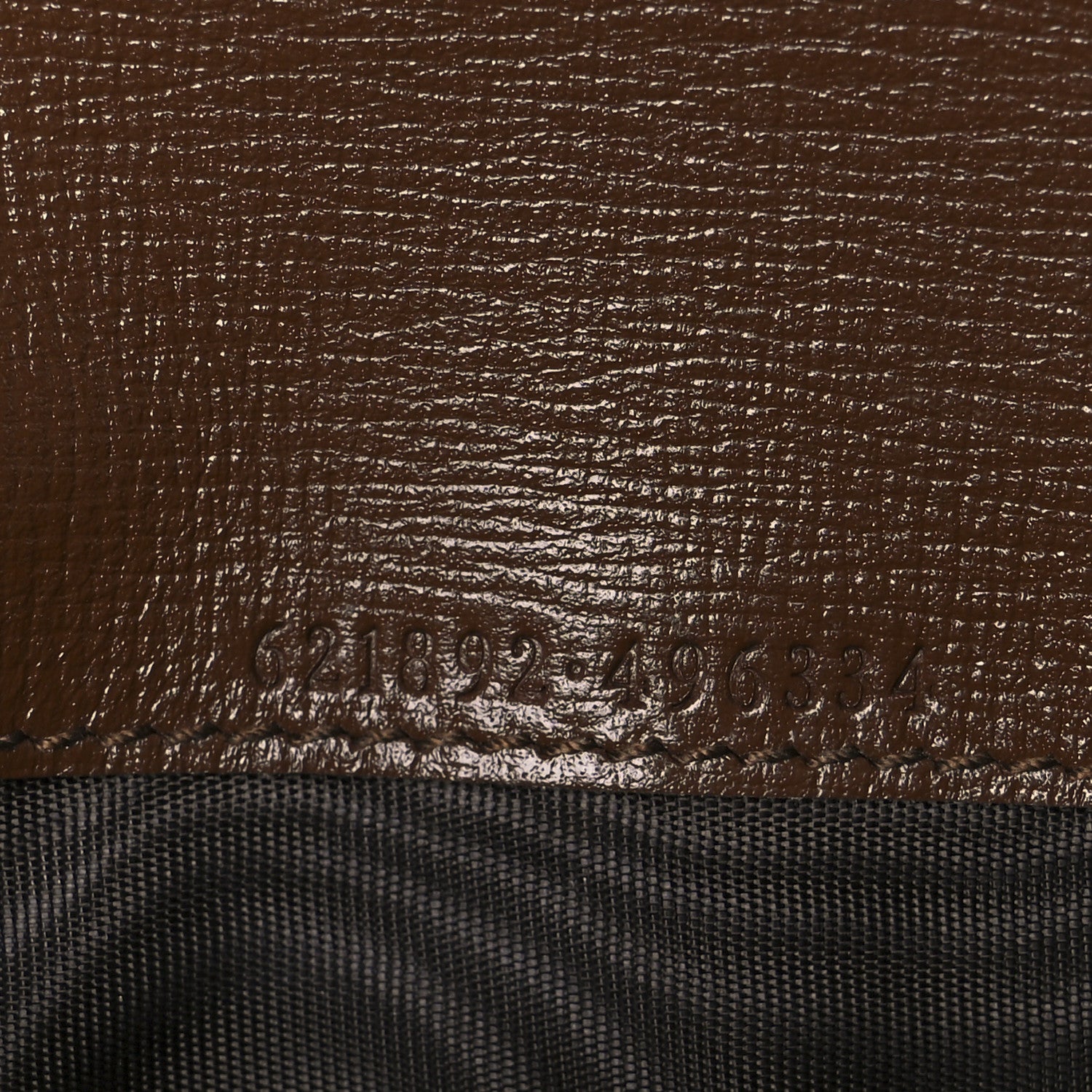Gucci GG Supreme Monogram Azalea Calfskin Horsebit 1955 Wallet On Chain Beige Ebony Brown Sugar 7 of 10