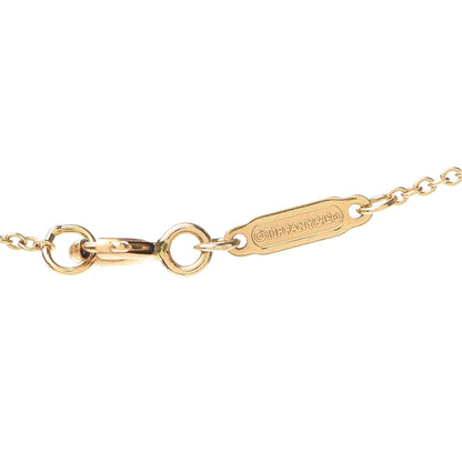 Tiffany 18K Yellow Gold Infinity Pendant Necklace 4 of 5