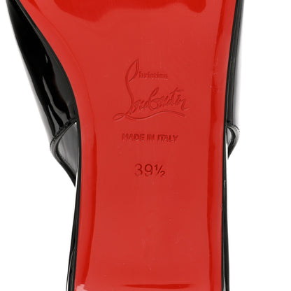 Christian Louboutin Patent Hot Chickita Slingback Flats 39.5 Black 7 of 11