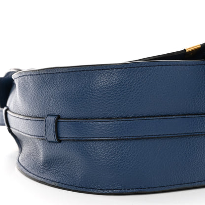 Chloe Calfskin Medium Marcie Round Crossbody Bag Royal Navy 8 of 11