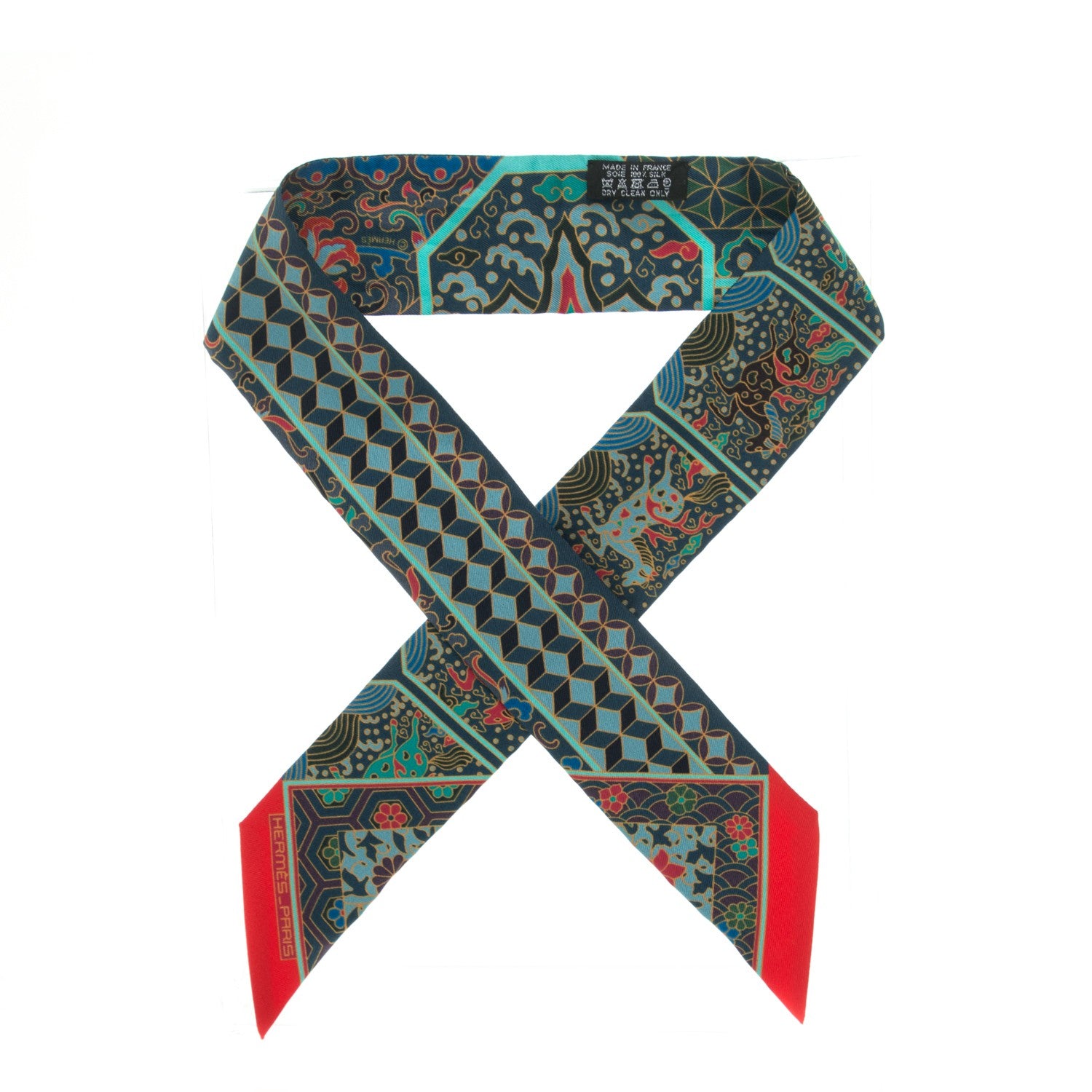 Hermes Silk Collections Imperiales Twilly 1 of 5