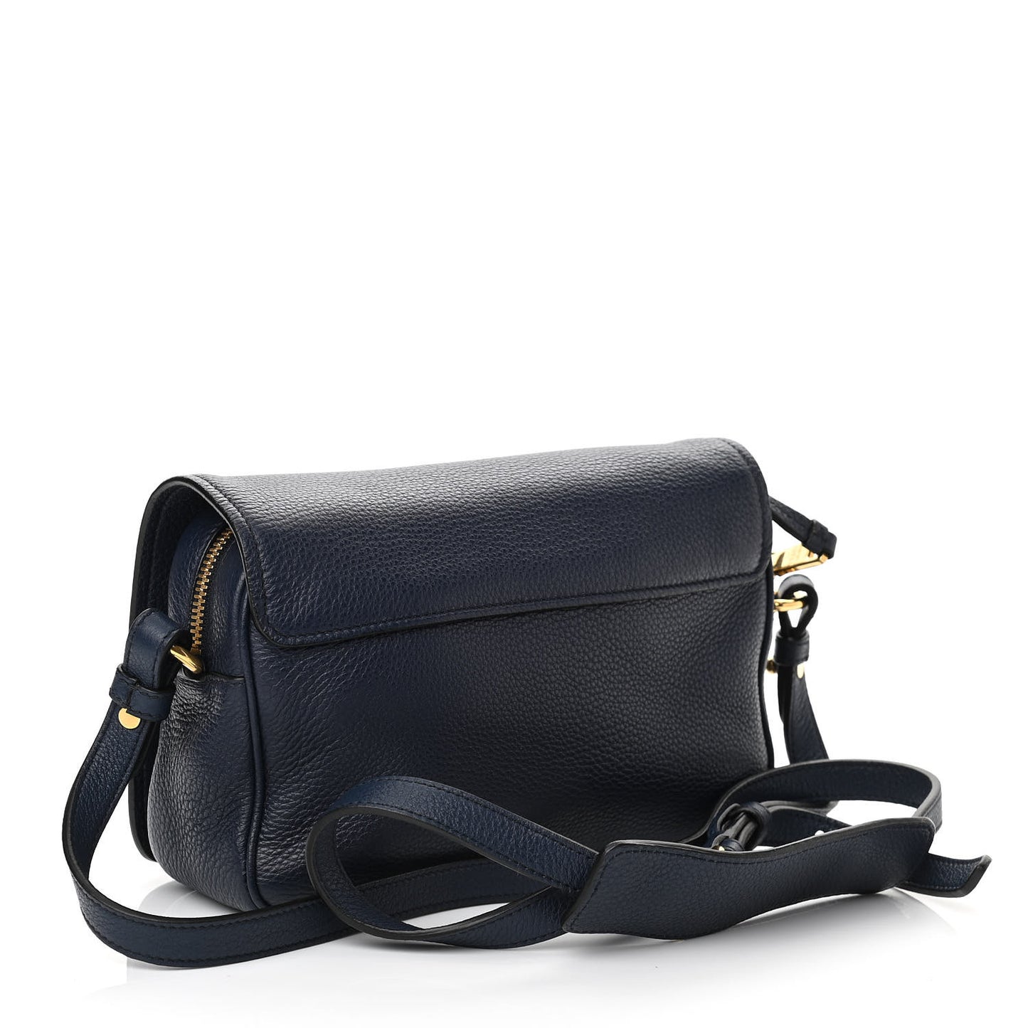 Vitello Daino Flap Crossbody Baltico