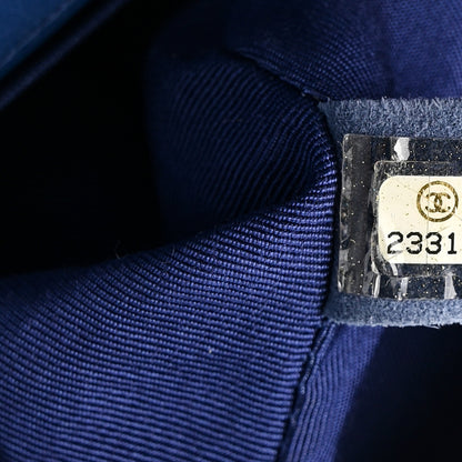 Chanel Lambskin Quilted Medium Boy Flap Blue 7 of 12
