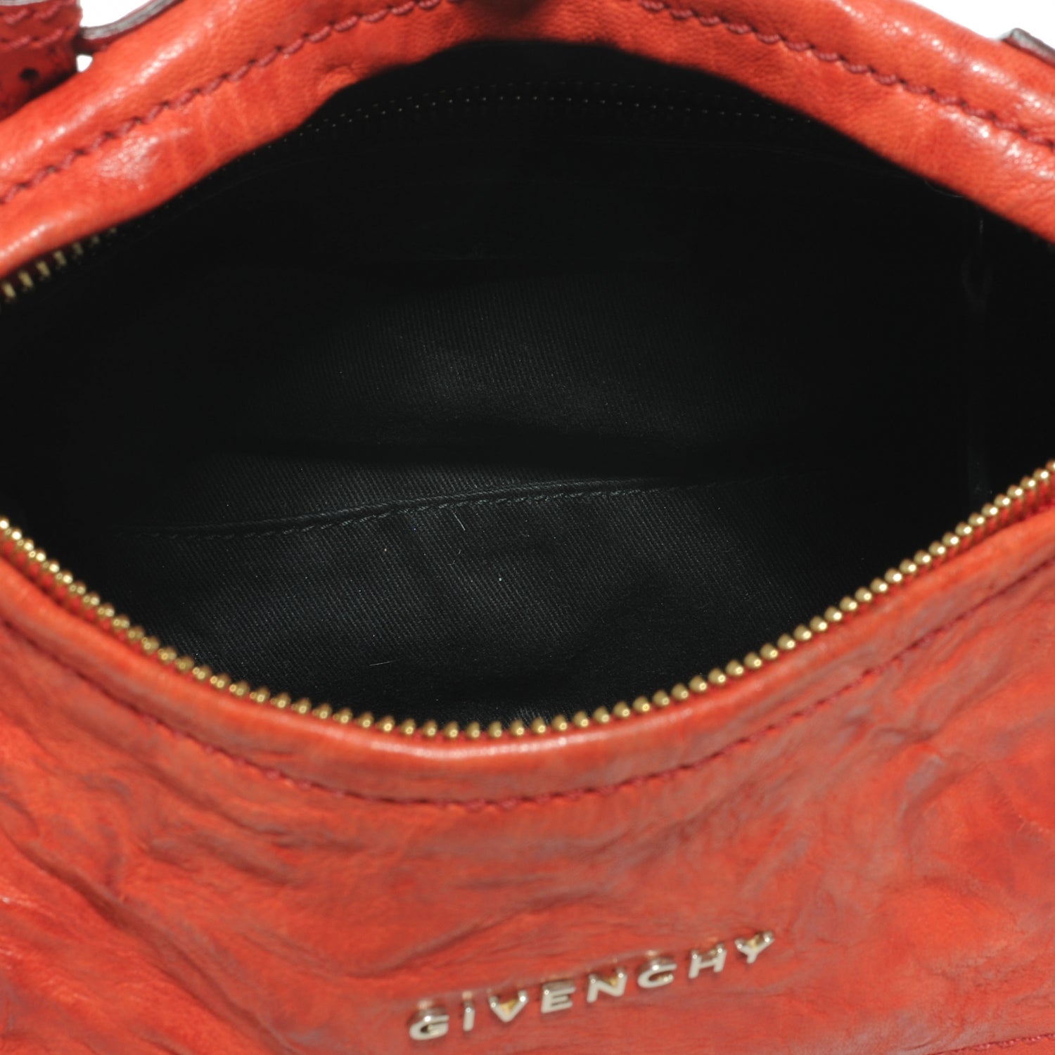 Givenchy Tumbled Sheepskin Mini Pandora Bag Red 6 of 8