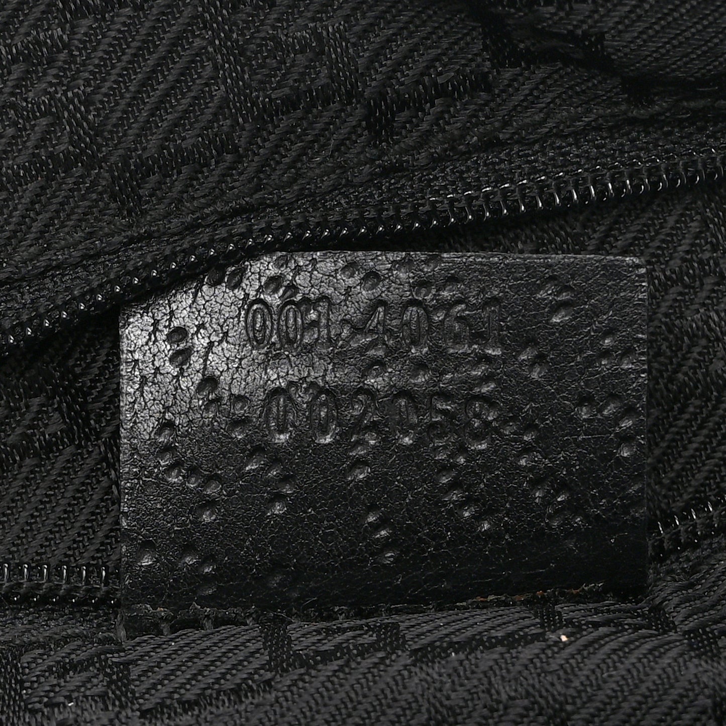 Canvas Small Jackie O Hobo Black