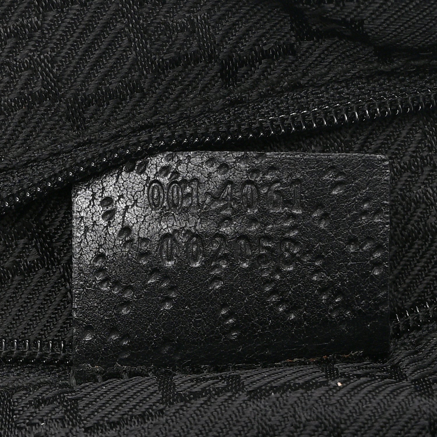 Gucci Canvas Small Jackie O Hobo Black 7 of 10