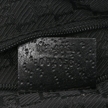 Gucci Canvas Small Jackie O Hobo Black 7 of 10