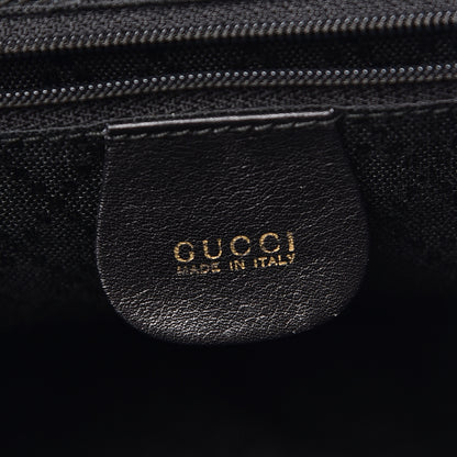 Gucci Calfskin Bamboo Backpack Black 6 of 22