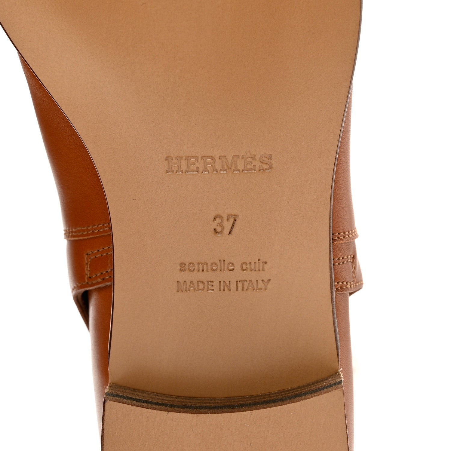 Hermes Calfskin Neo Low Boots 37 Natural 6 of 13