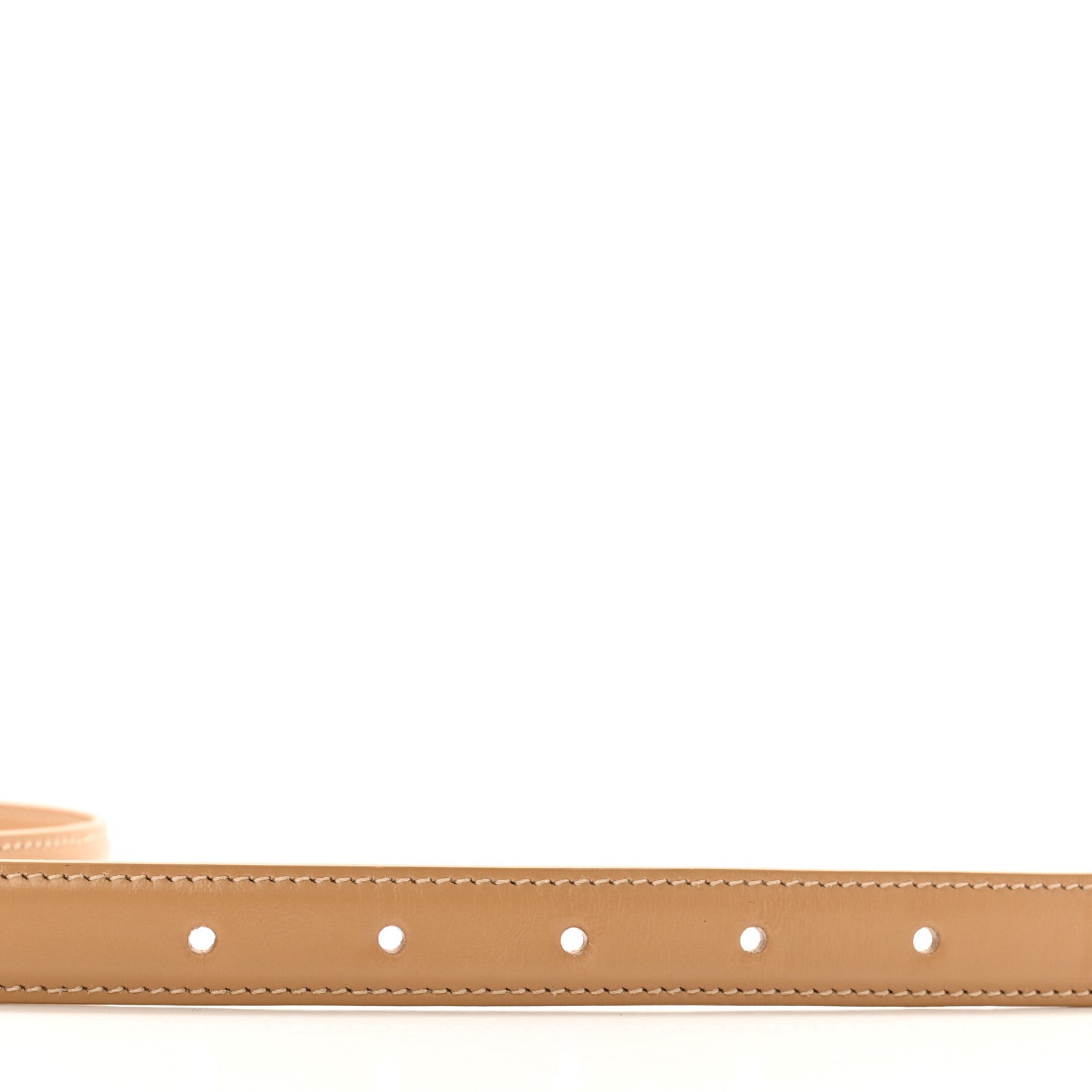 Celine Box Calfskin Small 18mm Maillon Triomphe Belt 70 28 Bronze 3 of 6