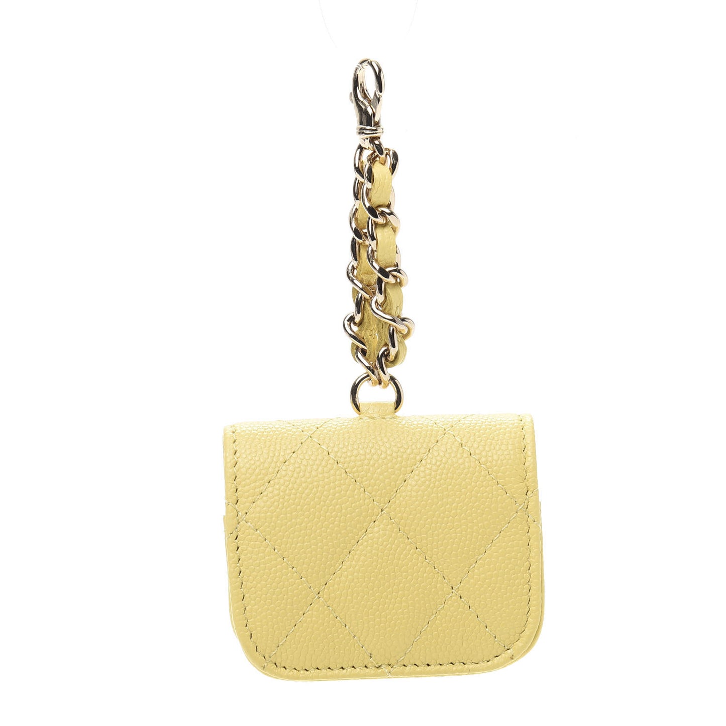 Caviar Quilted Airpod Pro Case With Chain