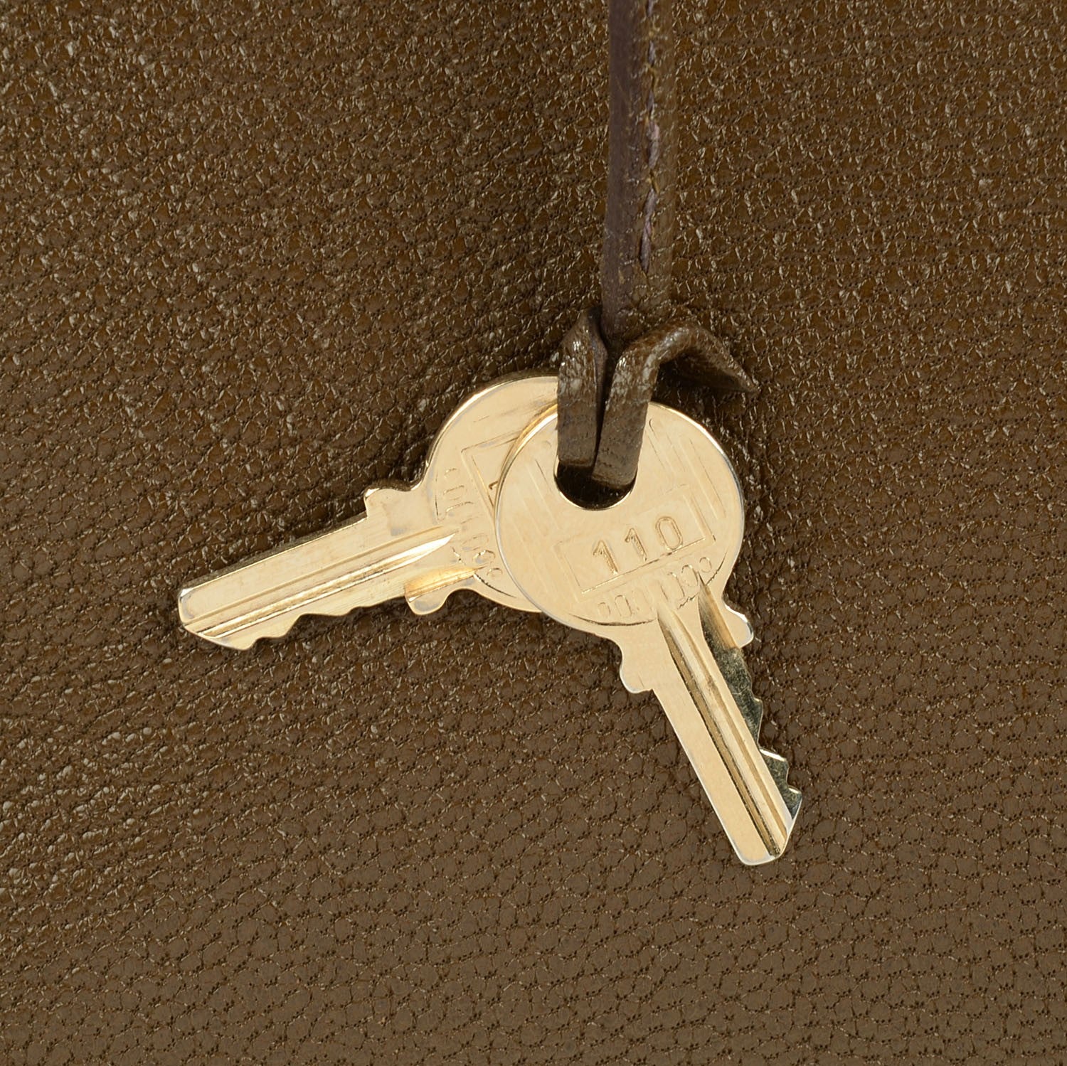 Hermes Chevre de Coromandel Kelly Retourne 32 Vert Bronze 19 of 22