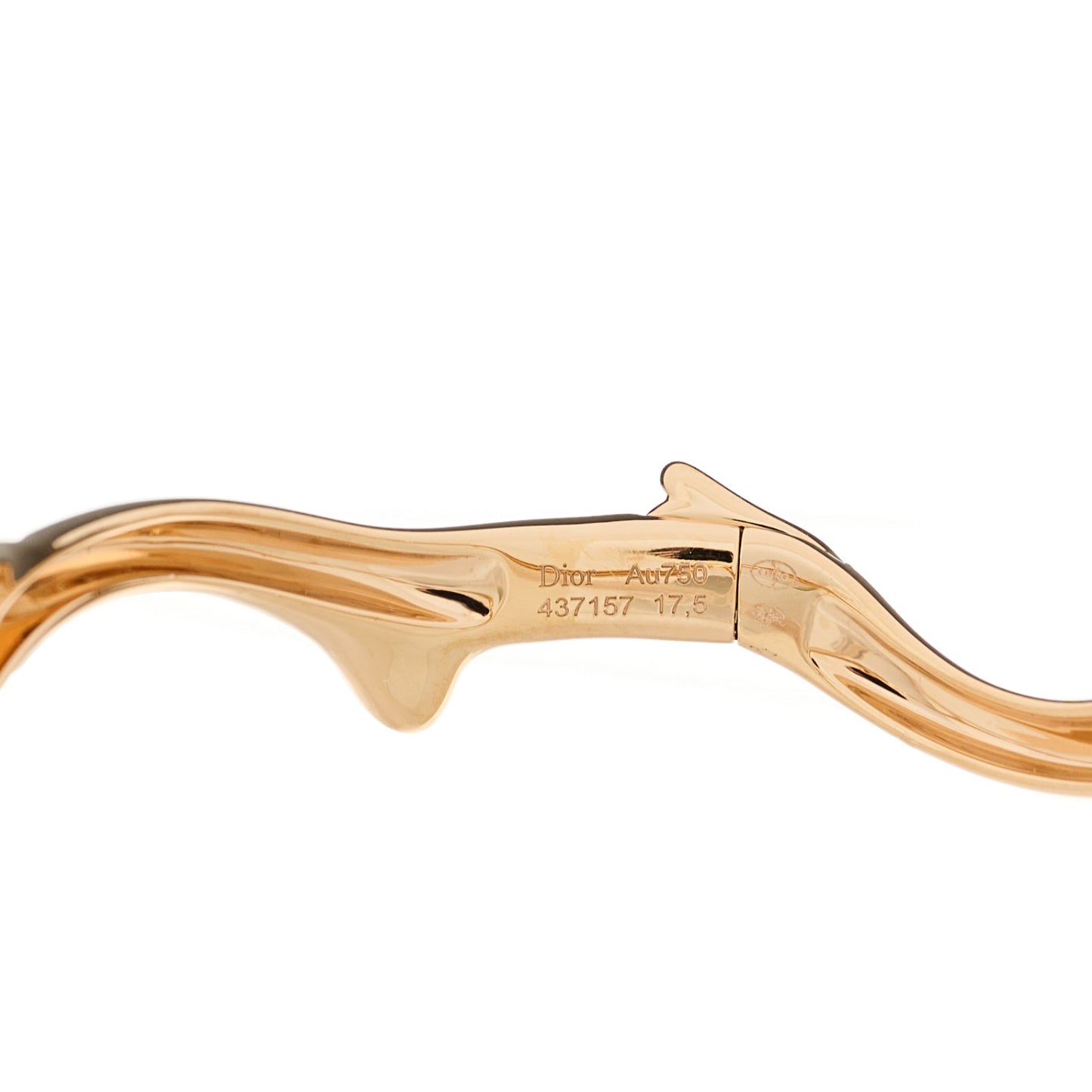 18K Rose Gold Diamond Bois de Rose Bracelet