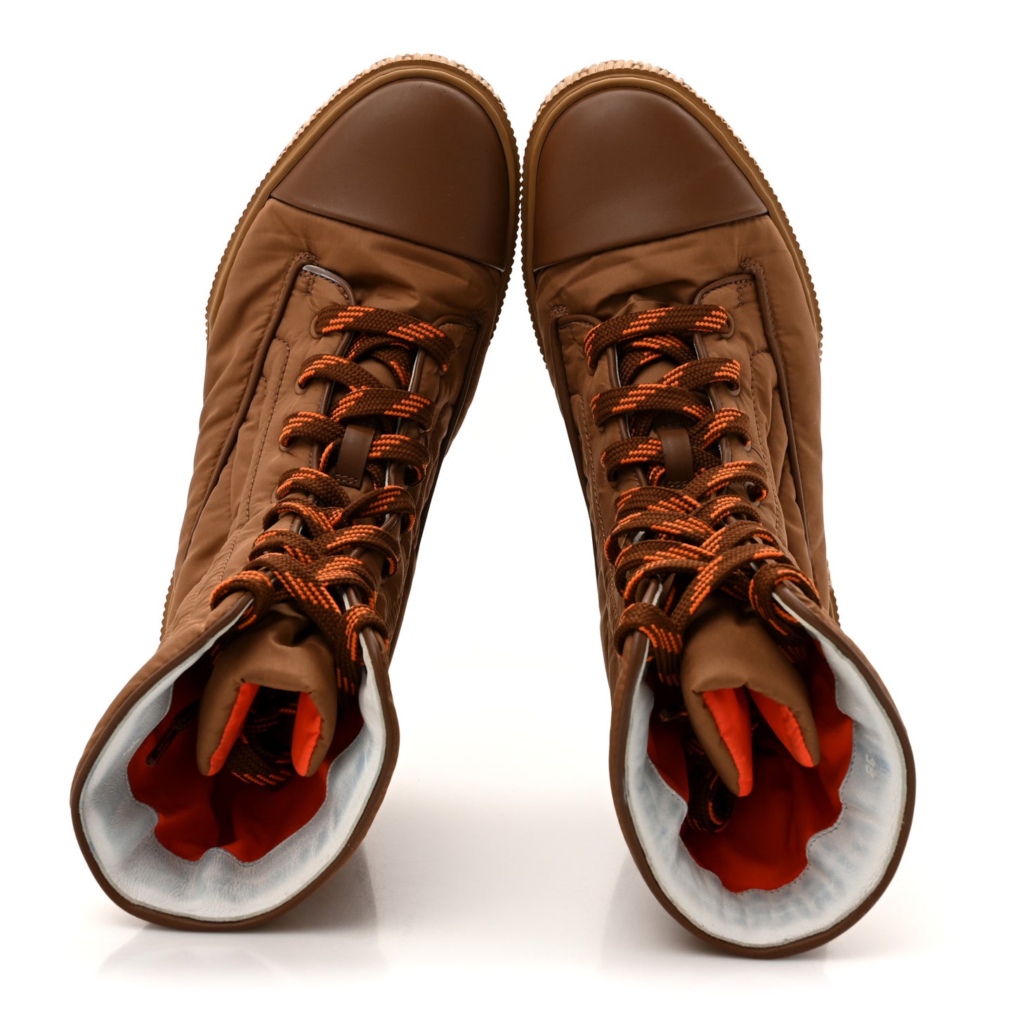 Calfskin Parachute Fresh Ankle Boots 38 Brun Amourette