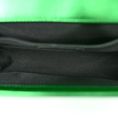Chanel Metallic Patent Calfskin Quilted Medium Boy Flap Green 5 of 12
