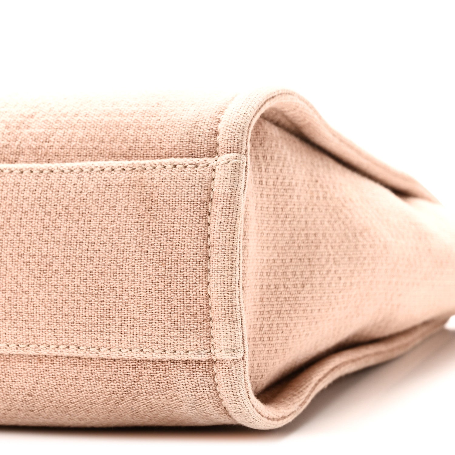 Chanel Mixed Fibers Calfskin Mini Deauville Tote Beige 10 of 10