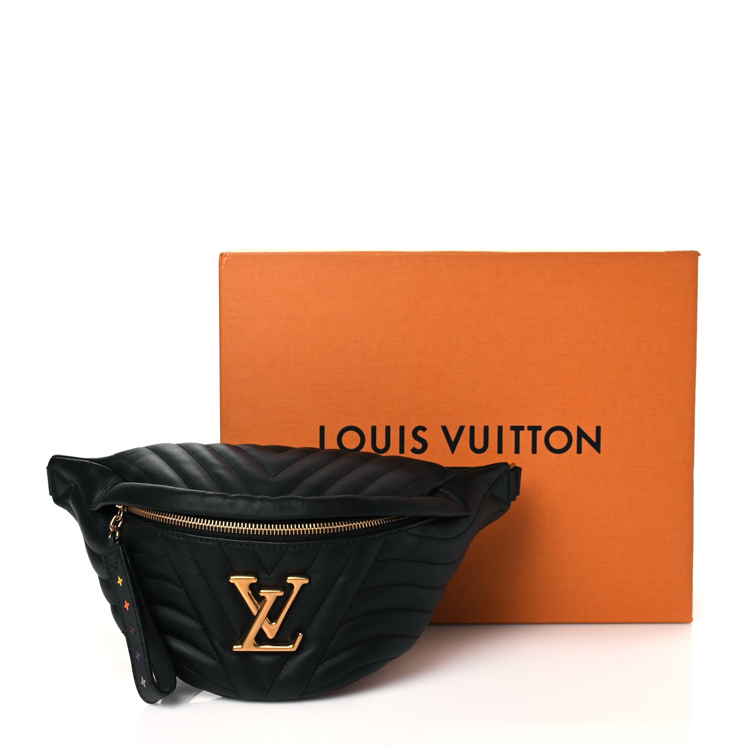 Louis Vuitton Calfskin Quilted New Wave Bumbag Black 10 of 10