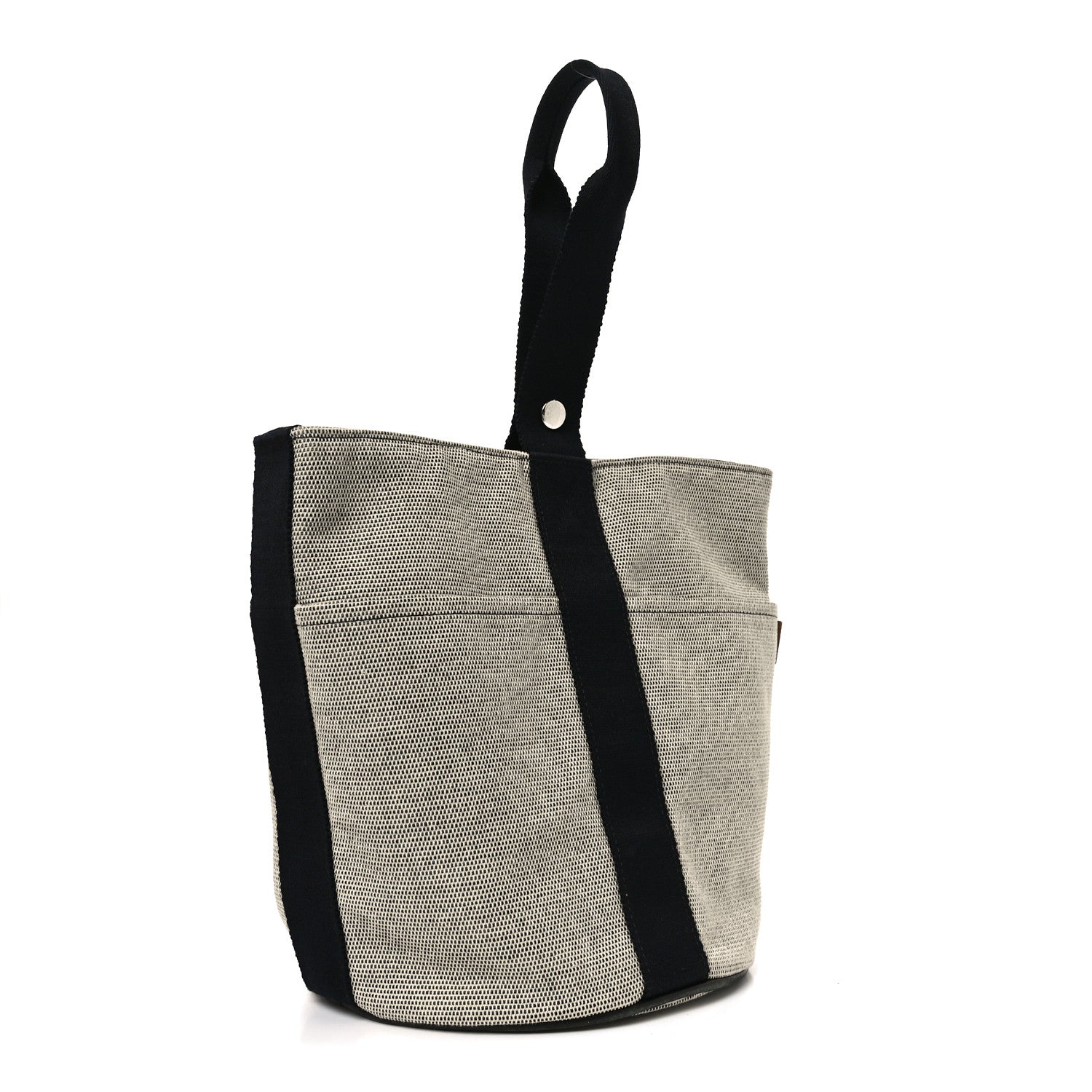 Hermes Toile Saxo PM Natural and Black 3 of 9
