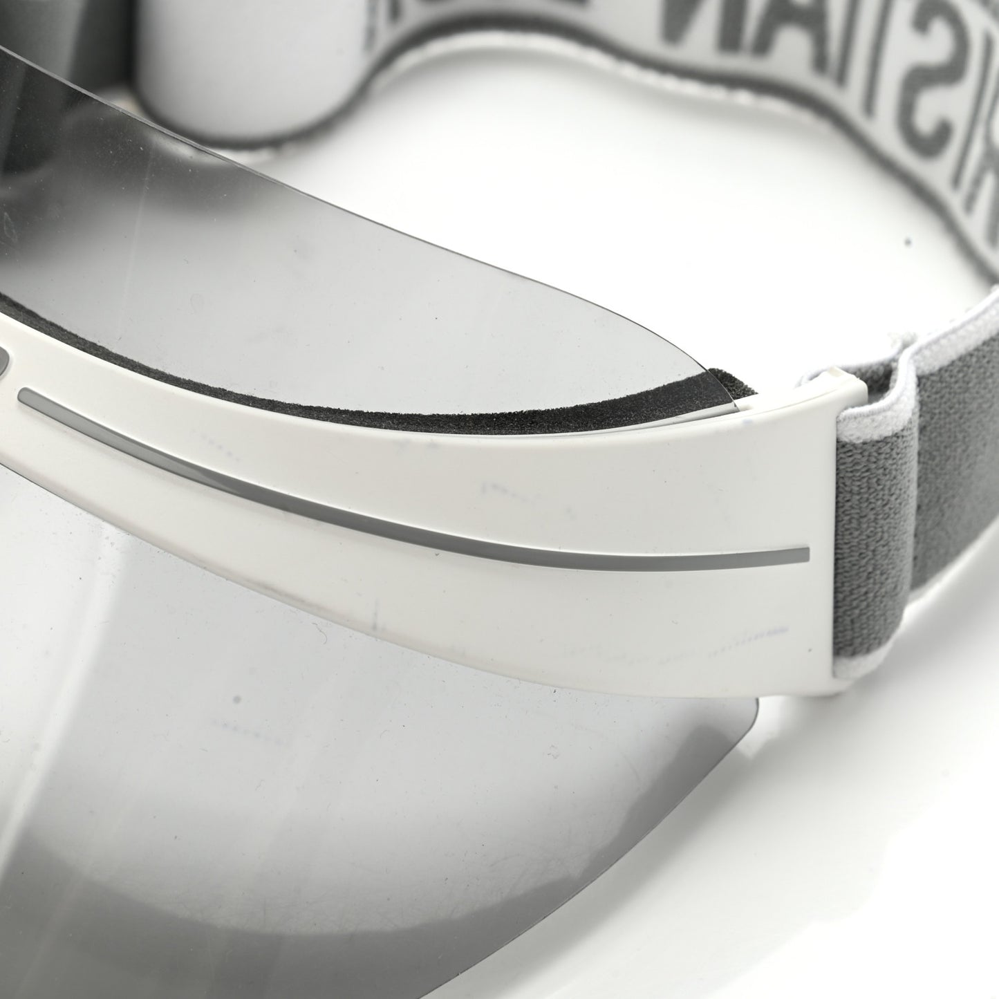 Mirrored DiorClub1 Sun Visor Grey