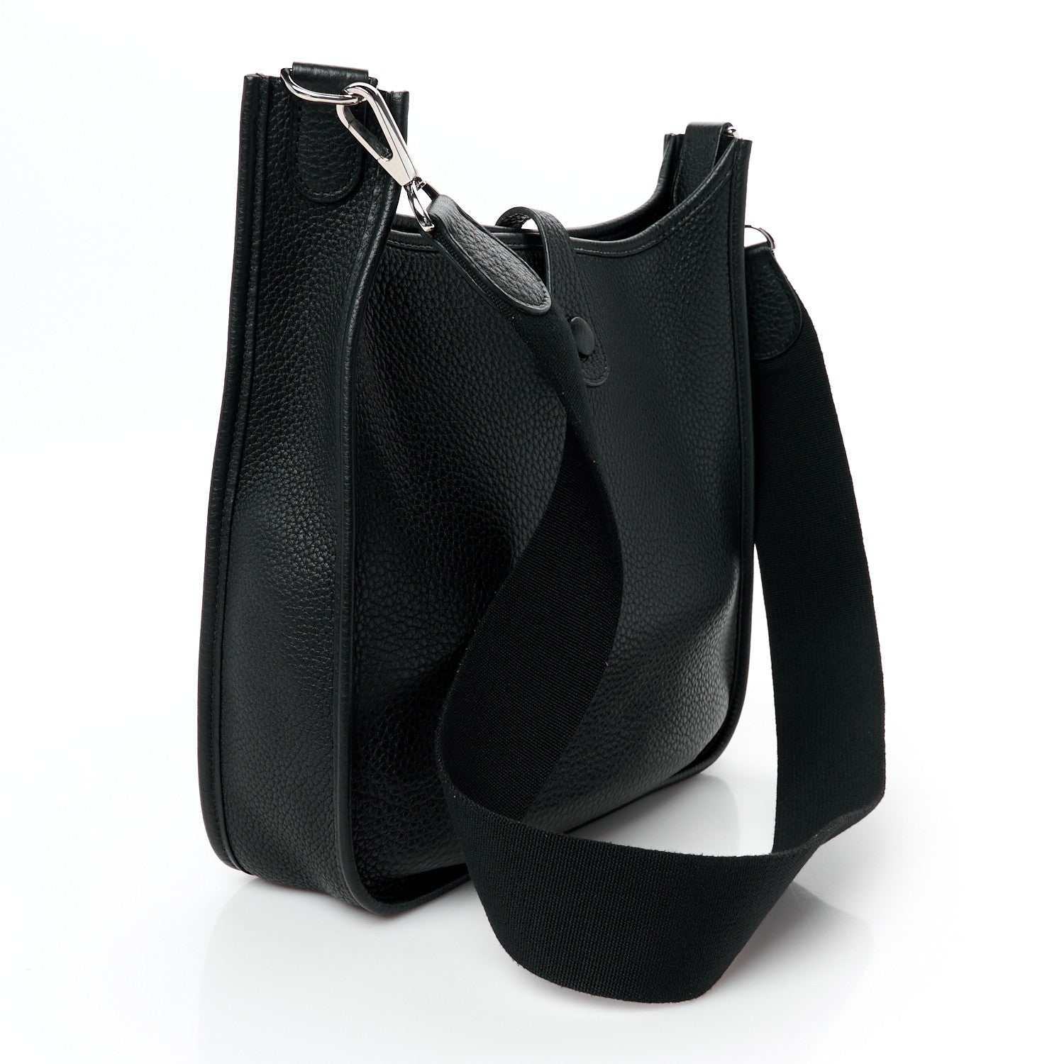 Hermes Taurillon Clemence Evelyne PM Black 3 of 10