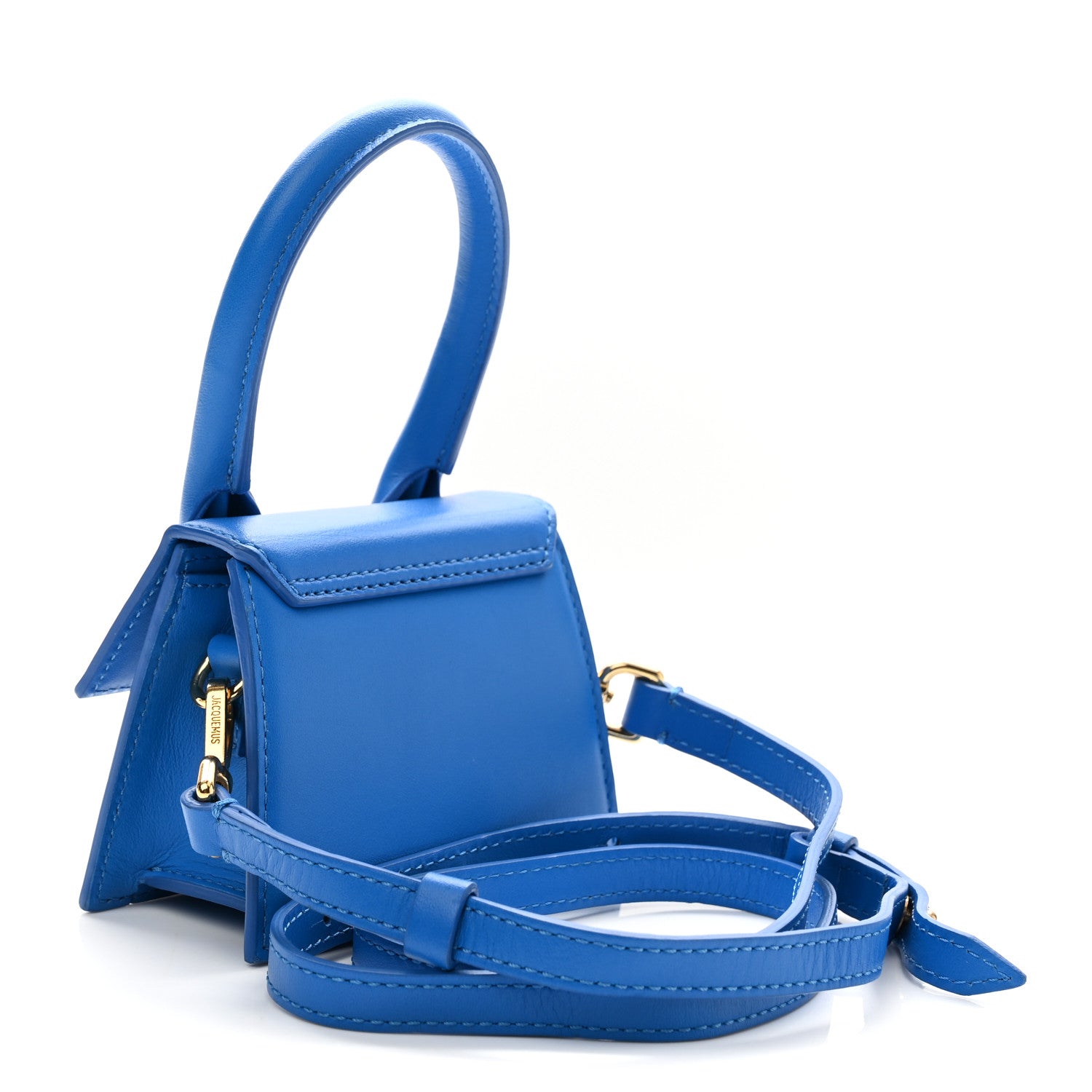 Jacquemus Smooth Calfskin Le Chiquito Blue 3 of 10