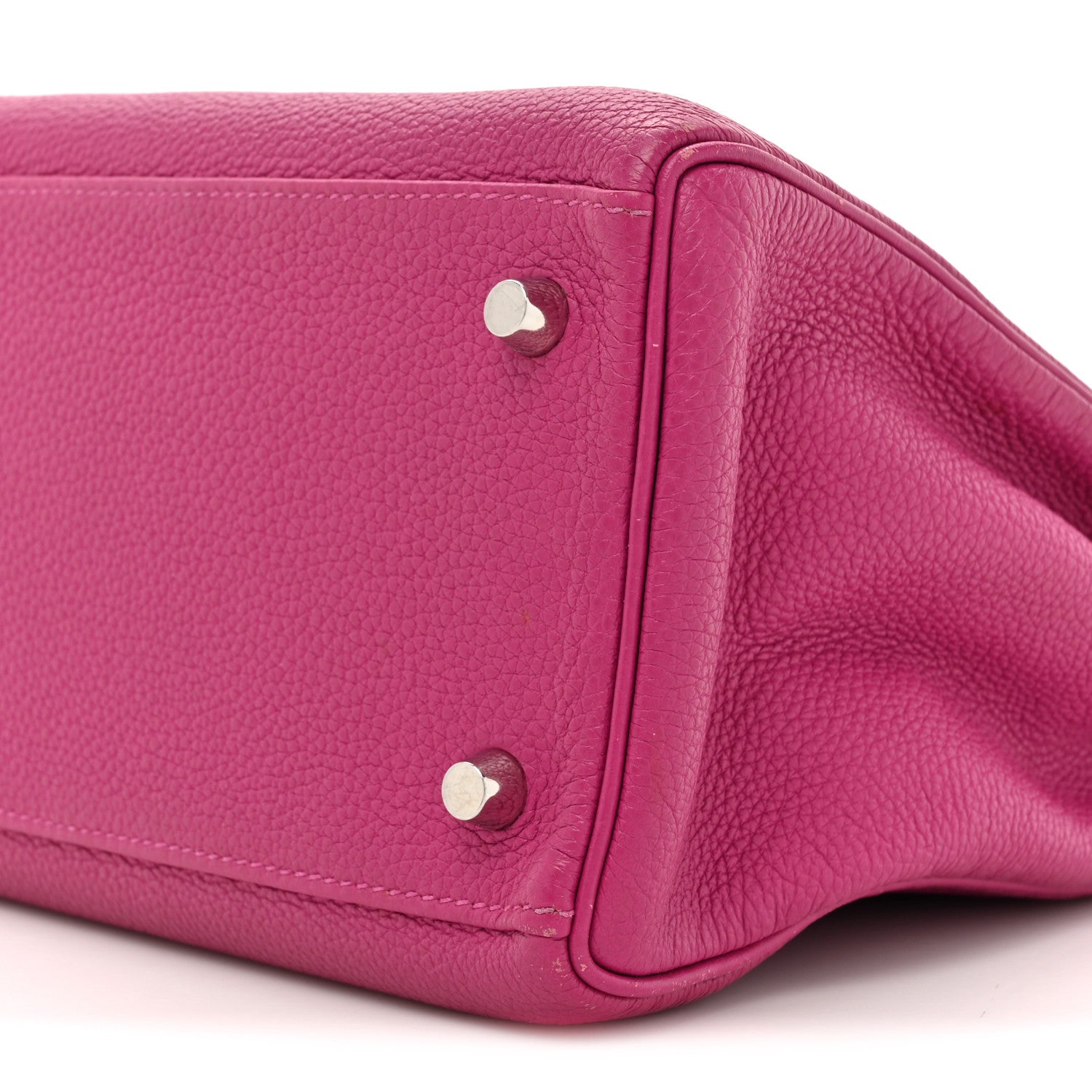 Hermes Togo Kelly Retourne 28 Rose Pourpre 10 of 18